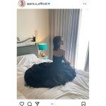 AKB48・篠崎彩奈、大人ドレスコーデと輪郭浮かぶ横顔で魅了