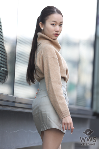 【2021ベストオブミス東京代表】西森由美子さんがクールなブラックコーデで肩出し＆美脚アピール！ 「コロナ禍は大きなチャンスと変化をくれたきっかけ。」