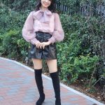 【2021ミスユニバーシティグランプリ】関西大学・吉田三莉さんが美脚際立つクールなファッションで登場！ 「一つ大人の階段を登って、大人の女性に近づくことができた。2022年は防災の啓発活動をしたい。」