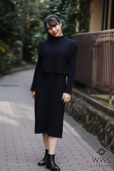 【写真特集】石田夢音子、シックで大人っぽいファッションで普段とは違ったクールなキャラをアピール！ ＜GIRLY MOON PROJECT＞