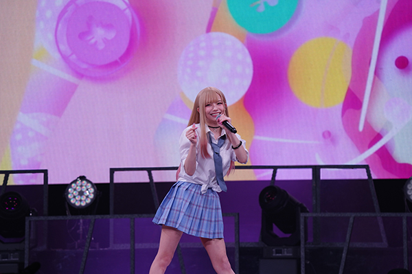 あかせあかり、ぴあアリーナMMにてステージデビュー!