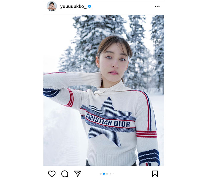 新木優子、雪原に映える透明肌ショットに歓喜の声！「雪の中の天使だ」