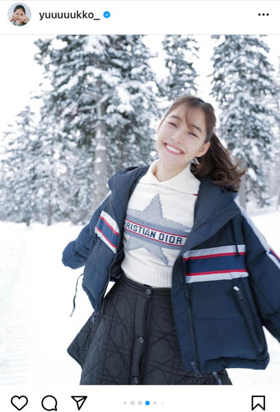 新木優子、雪原に映える透明肌ショットに歓喜の声！「雪の中の天使だ」