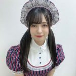 早川渚紗、美脚に見惚れるミニスカメイド衣装に歓喜の声！