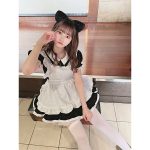 シンデレラ宣言・YUNA、猫耳メイド服で美脚披露「天才かわいいです！」