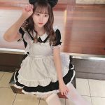 シンデレラ宣言・YUNA、猫耳メイド服で美脚披露「天才かわいいです！」
