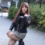 ミス日本のゆかた2021 ・ソラ豆琴美、春らしいチェックのミニスカコーデでクールな表情で登場！ 「今年は年齢の節目でもあるので、中身の成長を意識したい」