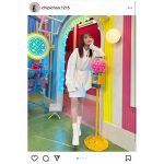 近藤千尋がおしゃカワな脚線美ショットにファン絶賛！「似合うねえ」「かっわいい！！！」