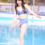 Menkoiガールズ・あやか、花咲くガーリービキニで視線釘付け！＜SUMMERLAND IDOL CARNIVAL＞