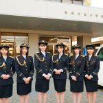 超ときめき♡宣伝部が一日警察署長に！『前みて右みて左みて』をパフォーマンス