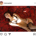 橋本萌花、ランジェリー越しの透明肌にうっとり！