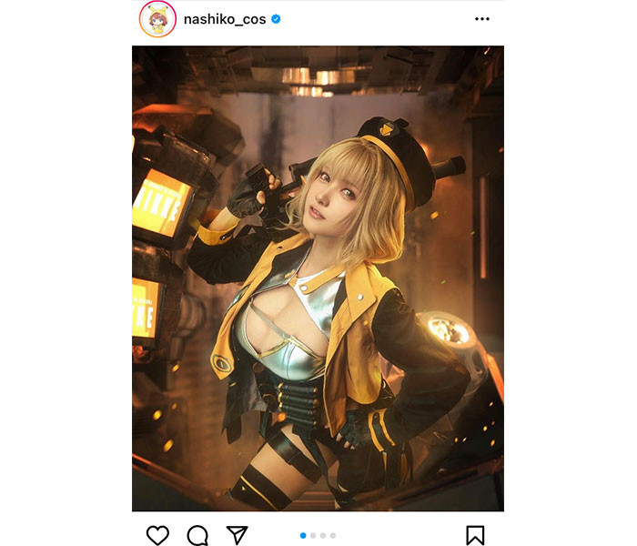 桃月なしこが『勝利の女神:NIKKE』コスプレ披露！「めちゃくちゃリアル感ある！」