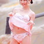 七沢みあ、爽やかビキニ姿でプールに登場！会場から熱視線！！＜SUMMERLAND IDOL CARNIVAL＞