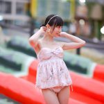 七沢みあ、爽やかビキニ姿でプールに登場！会場から熱視線！！＜SUMMERLAND IDOL CARNIVAL＞