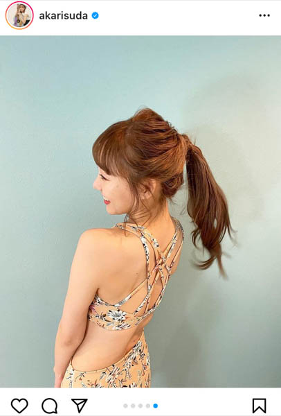 SKE48・須田亜香里、トレーニングウェアで引き締まった美ヒップ披露！「スタイルが美しい！！」
