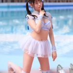 煌めき☆アンフォレント・達家真姫宝、爽やかチャイナ風水着に熱視線！＜SUMMERLAND IDOL CARNIVAL＞