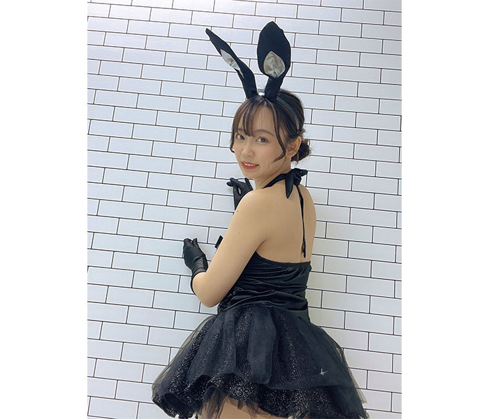 ゆうみ、バニー姿の振り向きバックショット公開