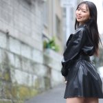 【2021ベストオブミス東京代表】岡林美空さん、ブラックコーデに初挑戦で美脚をアピール！「ベストオブミスへの挑戦がコロナ禍だからできたこと」