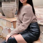 【2021ベストオブミス東京代表】岡林美空さん、ブラックコーデに初挑戦で美脚をアピール！「ベストオブミスへの挑戦がコロナ禍だからできたこと」