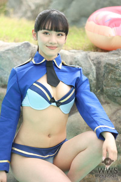 劇団4ドル50セント・長谷川晴奈、船長をイメージしたセクシーな水着で登場！＜SUMMERLAND IDOL CARNIVAL＞