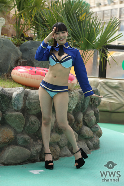 劇団4ドル50セント・長谷川晴奈、船長をイメージしたセクシーな水着で登場！＜SUMMERLAND IDOL CARNIVAL＞