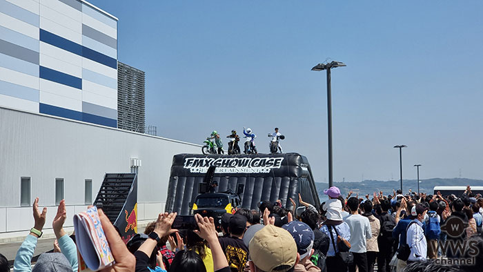 鈴木DAICE大助、高橋HTC仁らFMX SHOW CASE 空中で圧巻のパフォーマンス！！＜第１回名古屋モーターサイクルショー＞