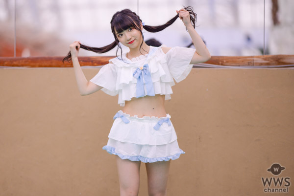 【写真特集 5枚】RUN WiTH YOU・橋本れな、リボン付き制服水着で可愛さ全開！＜SUMMERLAND IDOL CARNIVAL＞