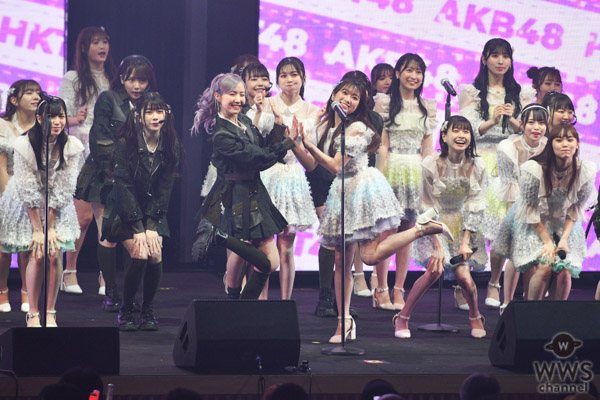 HKT48・矢吹奈子＆AKB48：本田仁美が『ヘビーローテーション』で共演！IZ*ONE以来のパフォーマンス