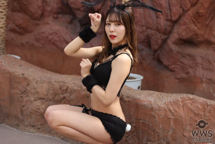 【写真特集 13枚】トゥラブ・神谷泉水、セクシー黒うさぎ姿で際立つ透明肌！＜SUMMERLAND IDOL CARNIVAL＞