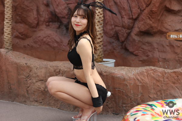 【写真特集 13枚】トゥラブ・神谷泉水、セクシー黒うさぎ姿で際立つ透明肌！＜SUMMERLAND IDOL CARNIVAL＞