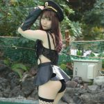 【写真特集 19枚】紫香柚芽、ポリス風水着ショットでセクシー美尻全開！＜SUMMERLAND IDOL CARNIVAL＞