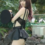 【写真特集 19枚】紫香柚芽、ポリス風水着ショットでセクシー美尻全開！＜SUMMERLAND IDOL CARNIVAL＞