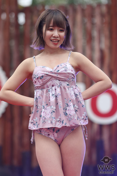 【写真特集 7枚】FES☆TIVE・南茉莉花、ランウェイで花柄水着披露！水着ファッションショーを彩る！＜SUMMERLAND IDOL CARNIVAL＞