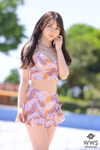 【写真特集 10枚】it's sunny・松尾美侑、太陽より眩しい素肌を水着で届ける！＜近代麻雀水着祭2022＞