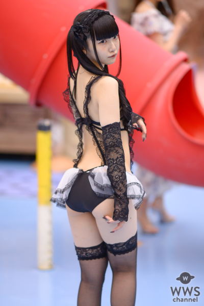 【写真特集 20枚】にゃんちゃん、セーラー服＆メイド風ビキニでフェチ全開！＜SUMMERLAND IDOL CARNIVAL＞