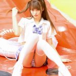 【写真12枚】綺星★フィオレナード・猫宮りな、フェチ制服コスチュームで縞ビキニチラ見せ！＜SUMMERLAND IDOL CARNIVAL＞