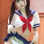 【写真特集 14枚】中村栞菜、ミニ丈セーラー服から白水着を挑発的に見せつけ！＜SUMMERLAND IDOL CARNIVAL＞