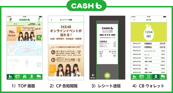 SKE48が「CASHb」(キャッシュビー)とコラボ決定！