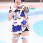 【写真特集 8枚】煌めき☆アンフォレント・白瀬乃愛、プールサイドで輝く青チャイナ水着で釘付け！