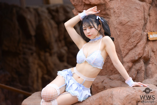 【写真特集 8枚】スリジエ・茜紬うた、ガーリー水着とセクシーな魅了で悩殺！＜SUMMERLAND IDOL CARNIVAL＞