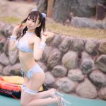 【写真特集 13枚】ぷらしゅが・月美うみ、高めツインテールで視線を惹く水着ショットで魅了！＜SUMMERLAND IDOL CARNIVAL＞