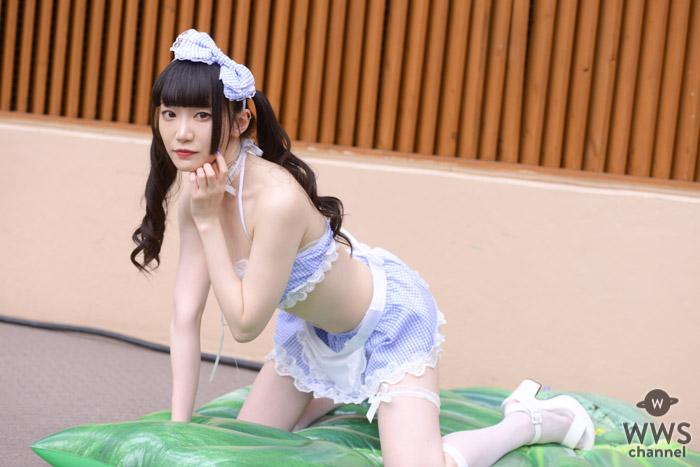 【写真特集 6枚】ゆらね、ガーリーなメイド水着姿にキュン死！＜SUMMERLAND IDOL CARNIVAL＞