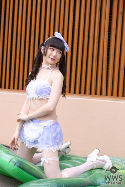 【写真特集 6枚】ゆらね、ガーリーなメイド水着姿にキュン死！＜SUMMERLAND IDOL CARNIVAL＞