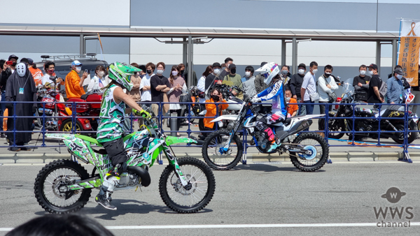 鈴木DAICE大助、高橋HTC仁らFMX SHOW CASE 空中で圧巻のパフォーマンス！！＜第１回名古屋モーターサイクルショー＞