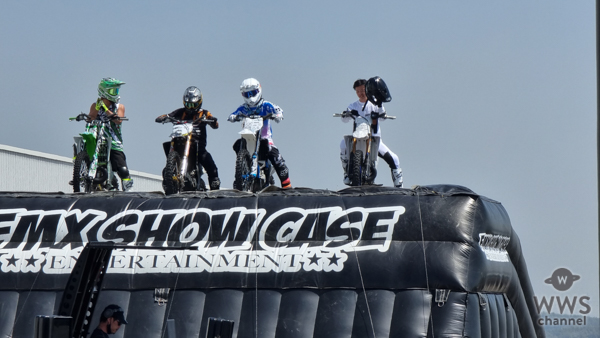 鈴木DAICE大助、高橋HTC仁らFMX SHOW CASE 空中で圧巻のパフォーマンス！！＜第１回名古屋モーターサイクルショー＞