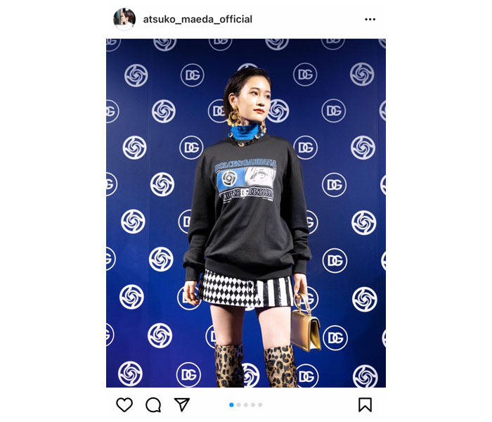 前田敦子、超ミニスカの絶対領域で魅了「美脚でカッコいい」「オーラが半端ない」とファン歓喜！