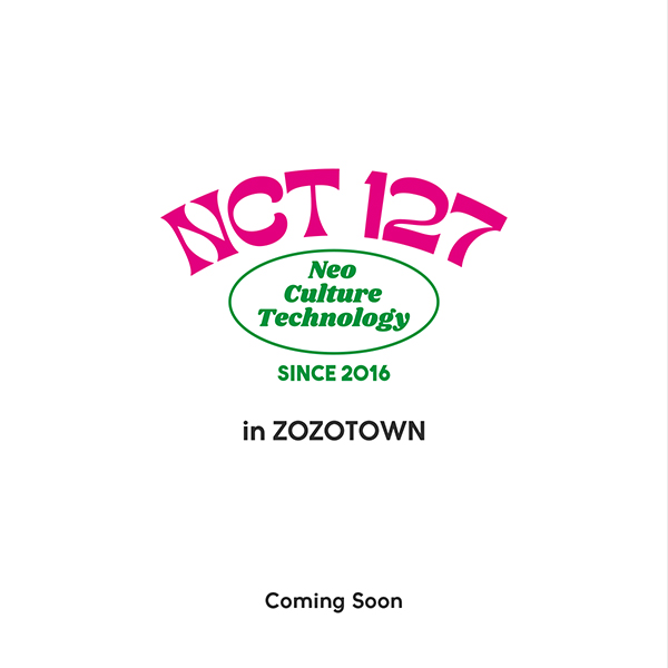 NCT 127×ZOZOTOWNスペシャルコラボ決定!突如ブランドサイトにティザーロゴが掲載され話題に
