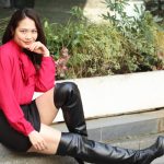 フェリス女学院大学・難波遥さん、クールなミニスカコーデで美脚アピール！ 「大学4年間を誰よりも挑戦に溢れた密度の濃い時間にしたかった」 ＜2020ミスユニバーシティ日本大会グランプリ＞