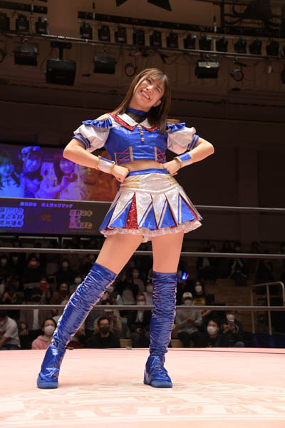 SKE48 荒井優希、プロレス・デビュー1周年を勝利で飾る