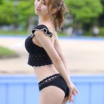 【写真特集 18枚】Ange☆Reve・安藤笑、ヘルシーなウエストラインを大胆見せつけ！＜近代麻雀水着祭2022＞